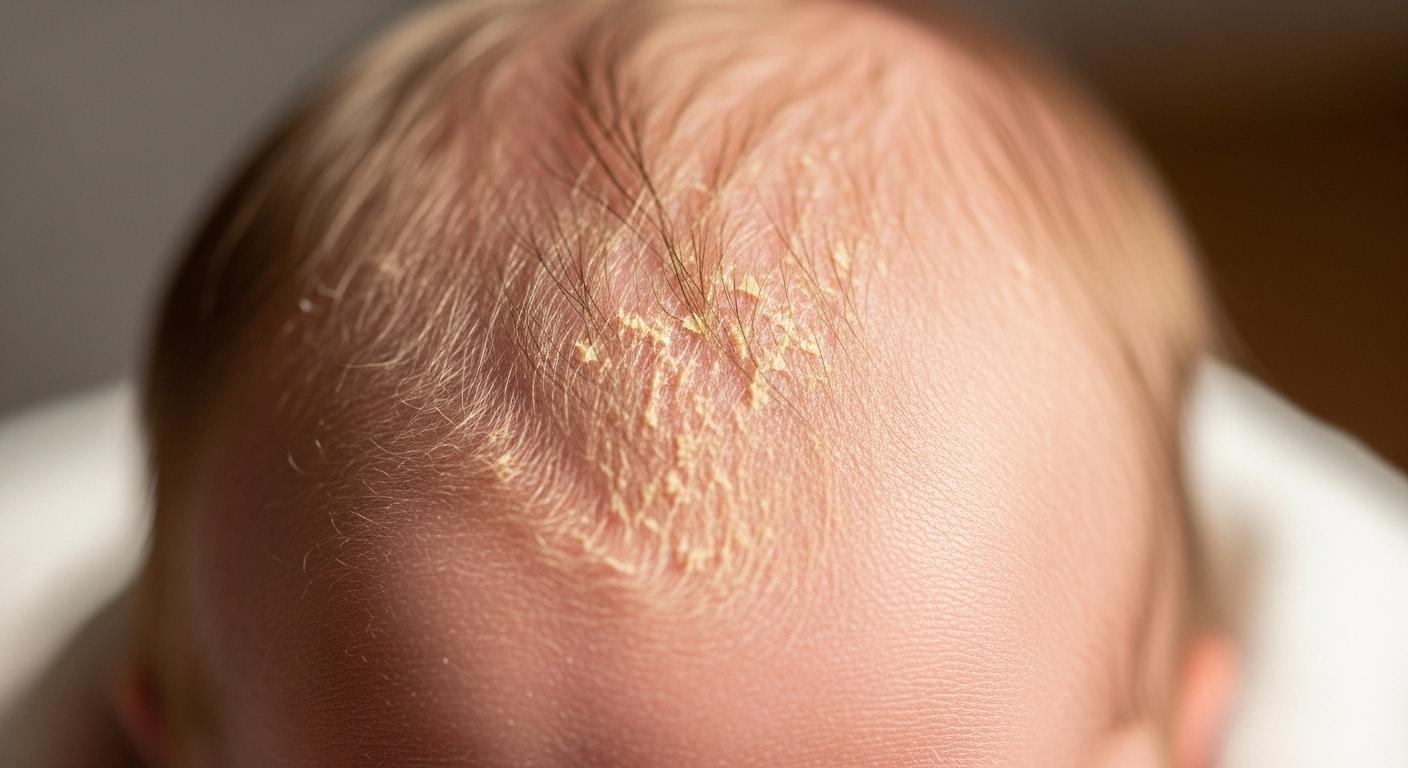 신생아 두피각질