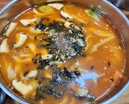 장칼국수