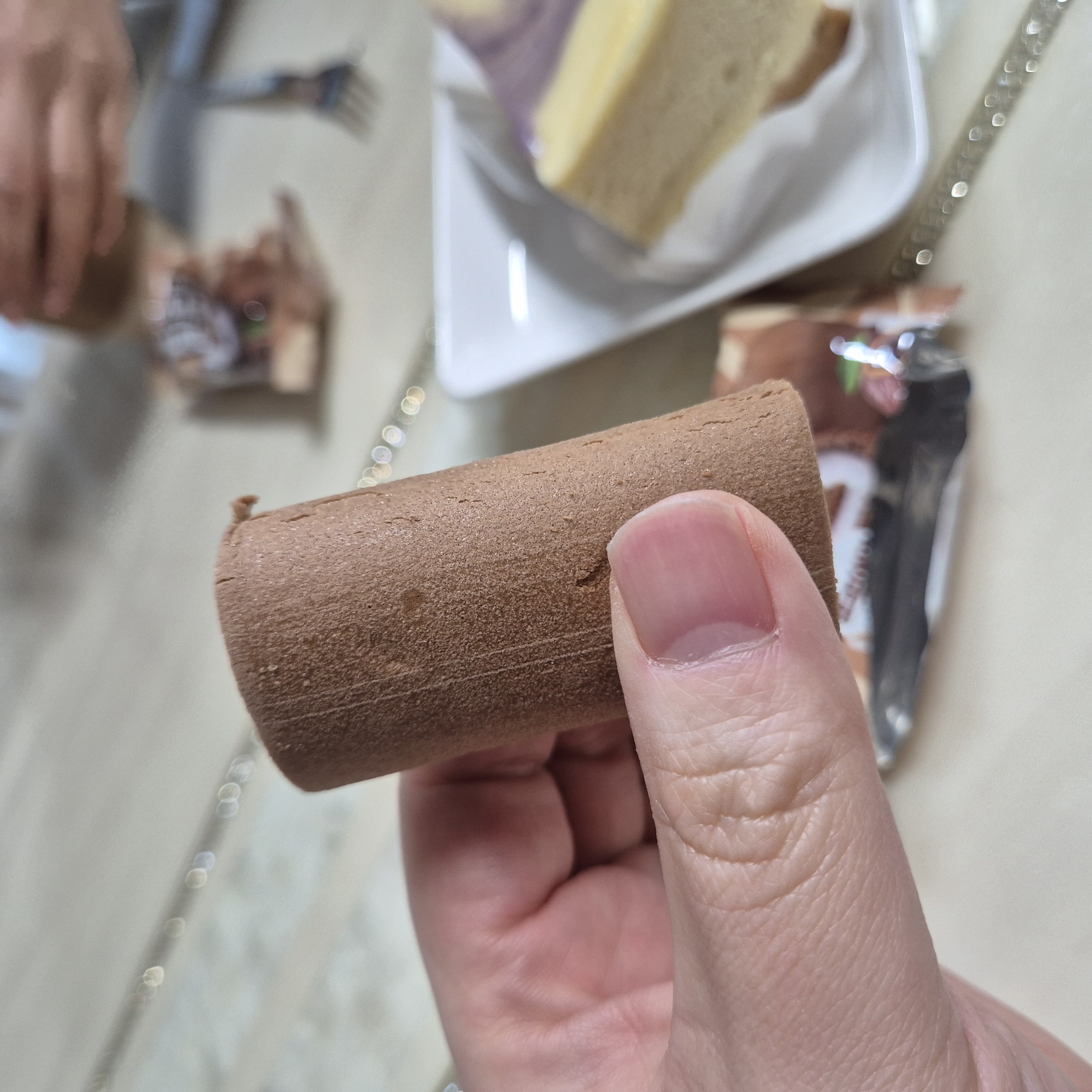 노브랜드 미니롤 식감