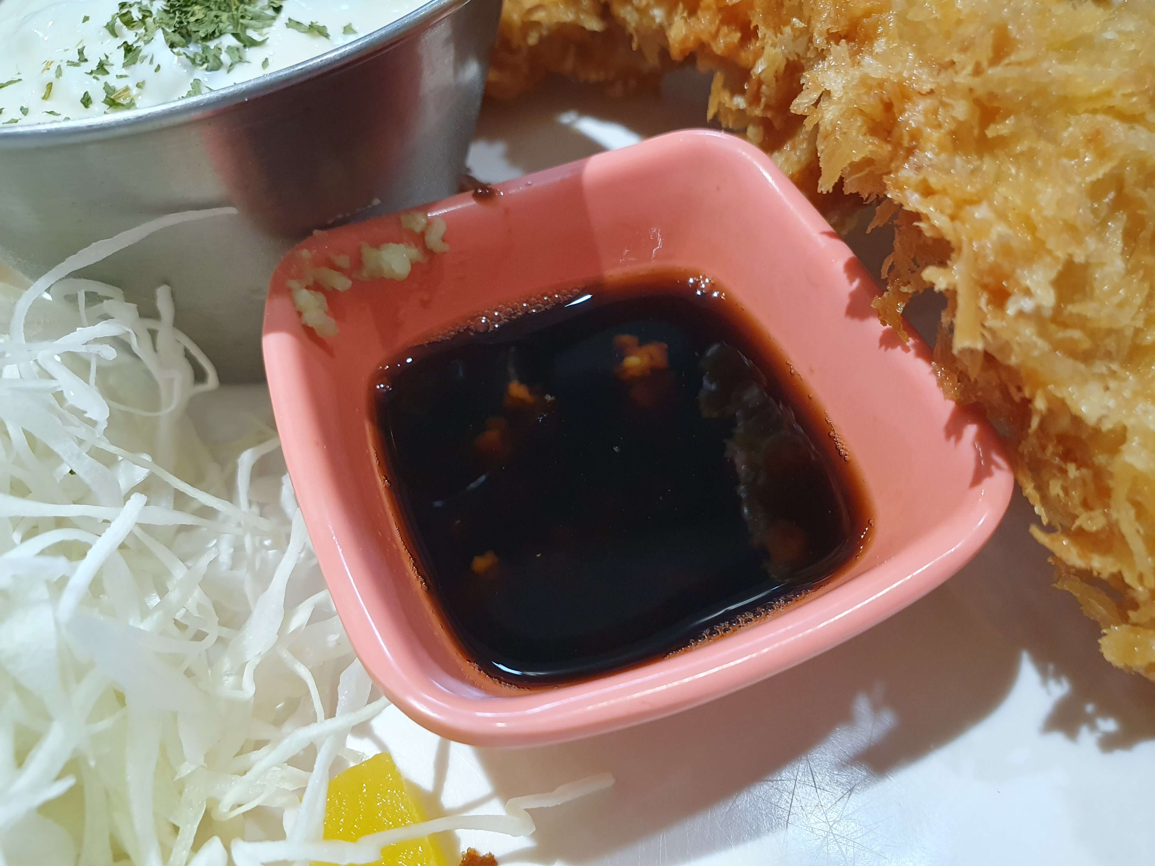 간장, 와사비 소스