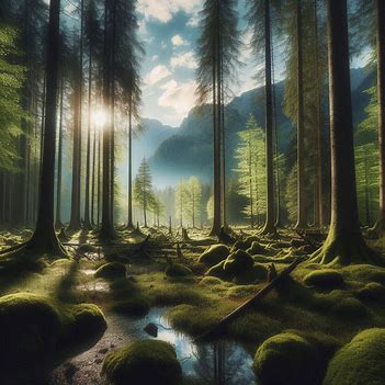 삼림은 이산화탄소를 흡수하는 중요한 역할