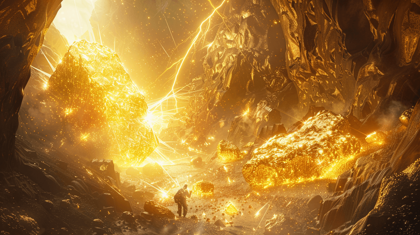 "gold-mine-dream-golden-nuggets-person-digging-luck-wealth-fantasy-dreamscape"