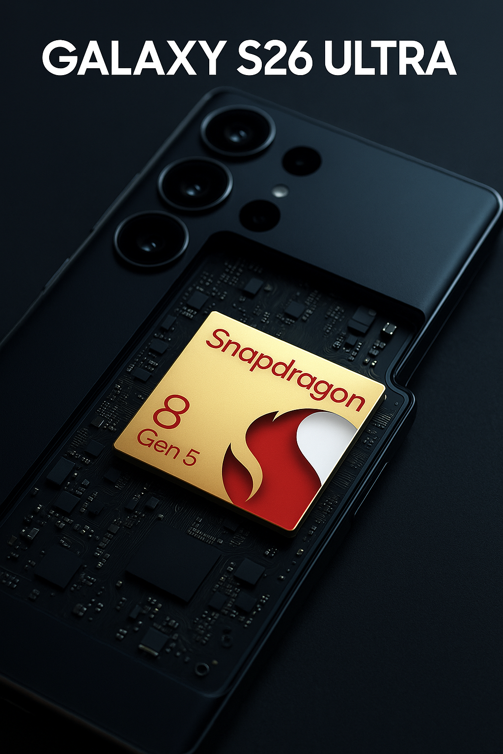 갤럭시S26울트라, 스냅드래곤 8 엘리트 5세대 탑재확정