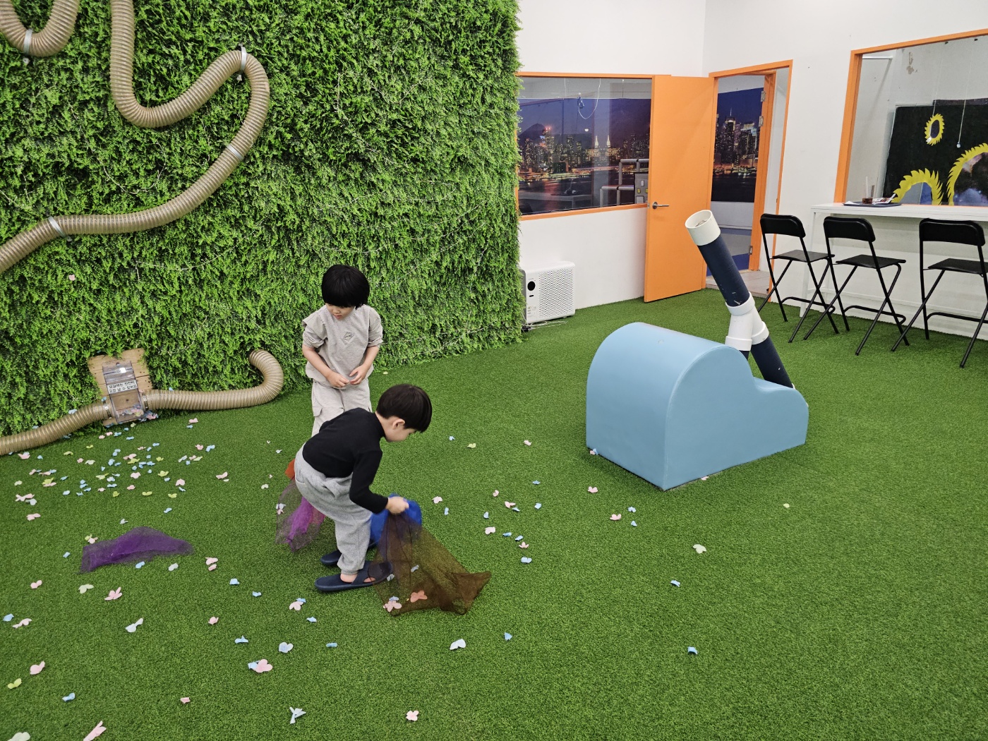 동탄 상상샘 플레이뮤지엄 1시간 이용권 후기: 모래놀이부터 물놀이까지 알찬 1시간 체험