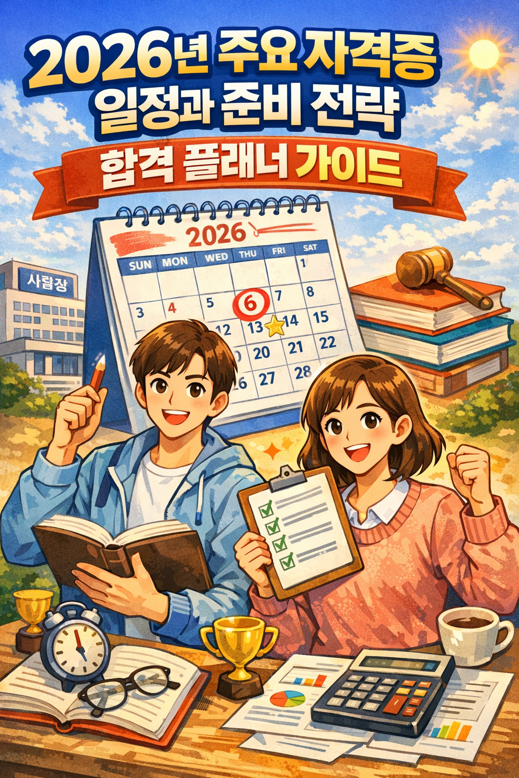 2026년 주요 자격증 일정과 준비 전략