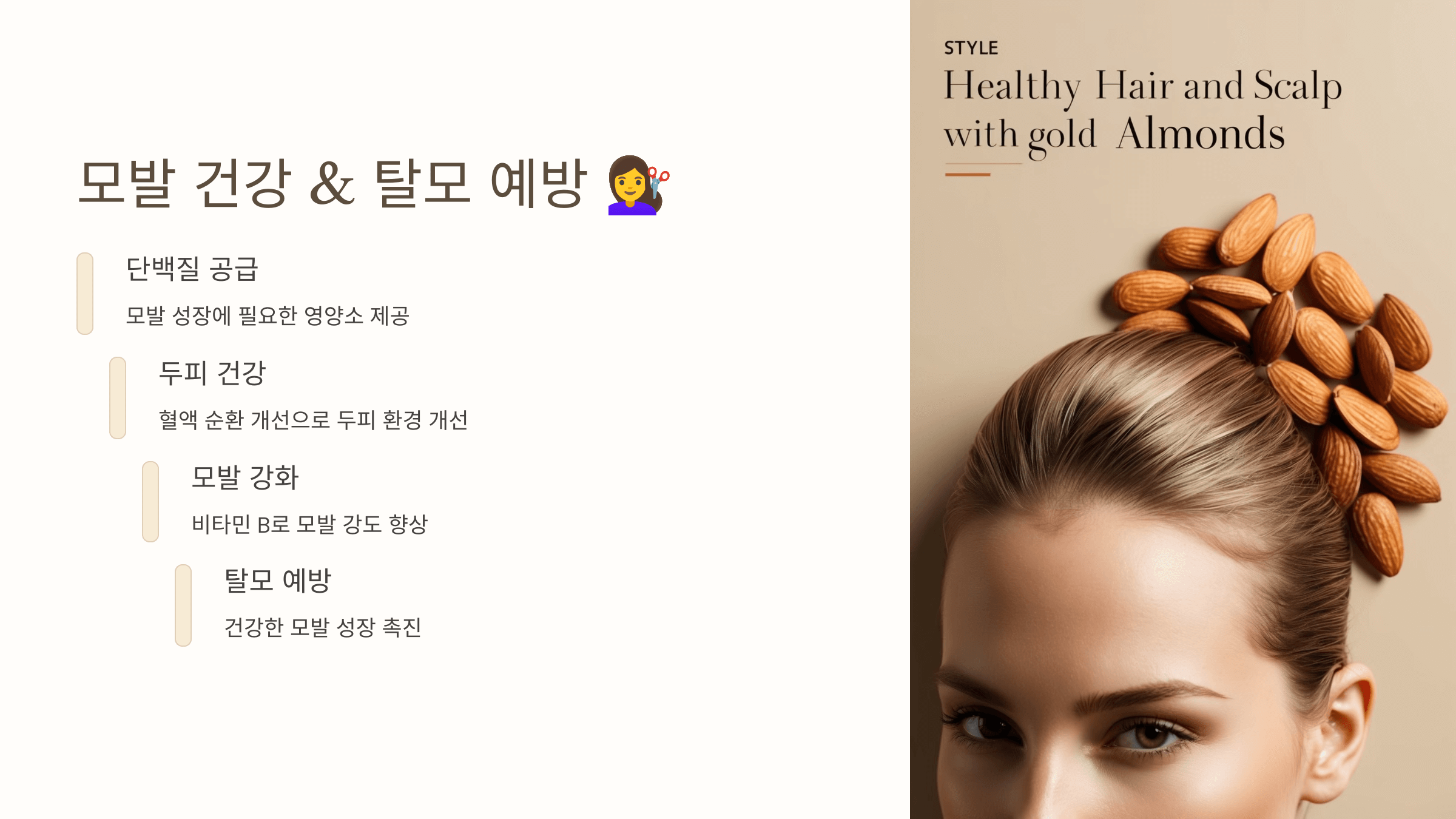 아몬드 사진입니다.