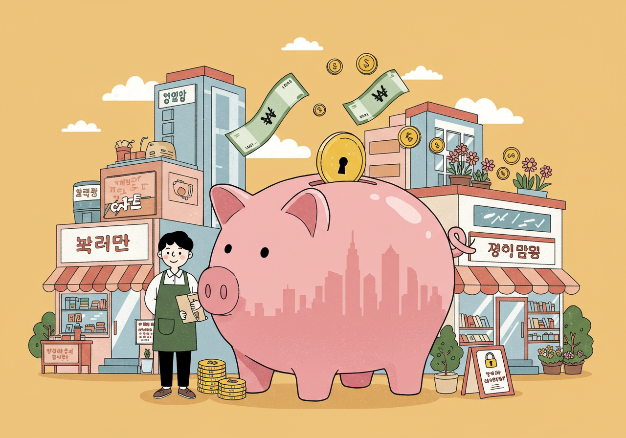 서울시 소상공인 안심통장 자영업자 자금난 해소 방법