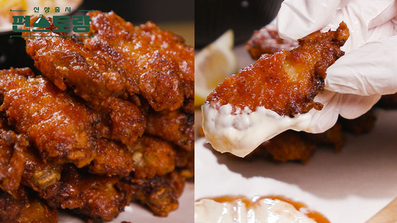 날개치킨 이미지