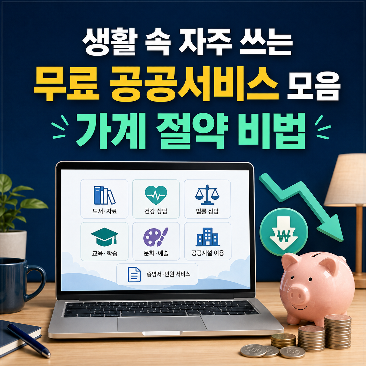 생활 속에서 자주 사용하는 무료 공공서비스 모음과 가계 절약 비법