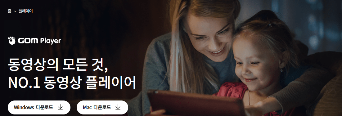 곰플레이어 다운로드 사진