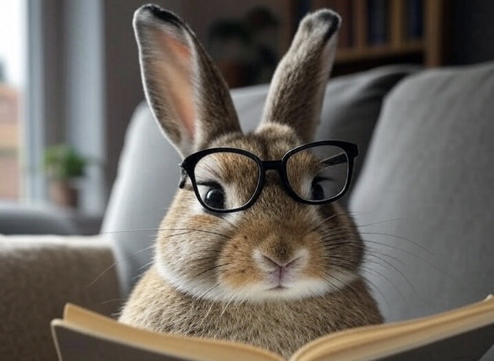 책을 보면서 읽지는 않고 보는 척만 하는 동생