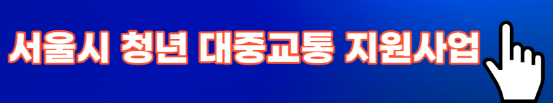 서울시 청년 교통비 지원사업