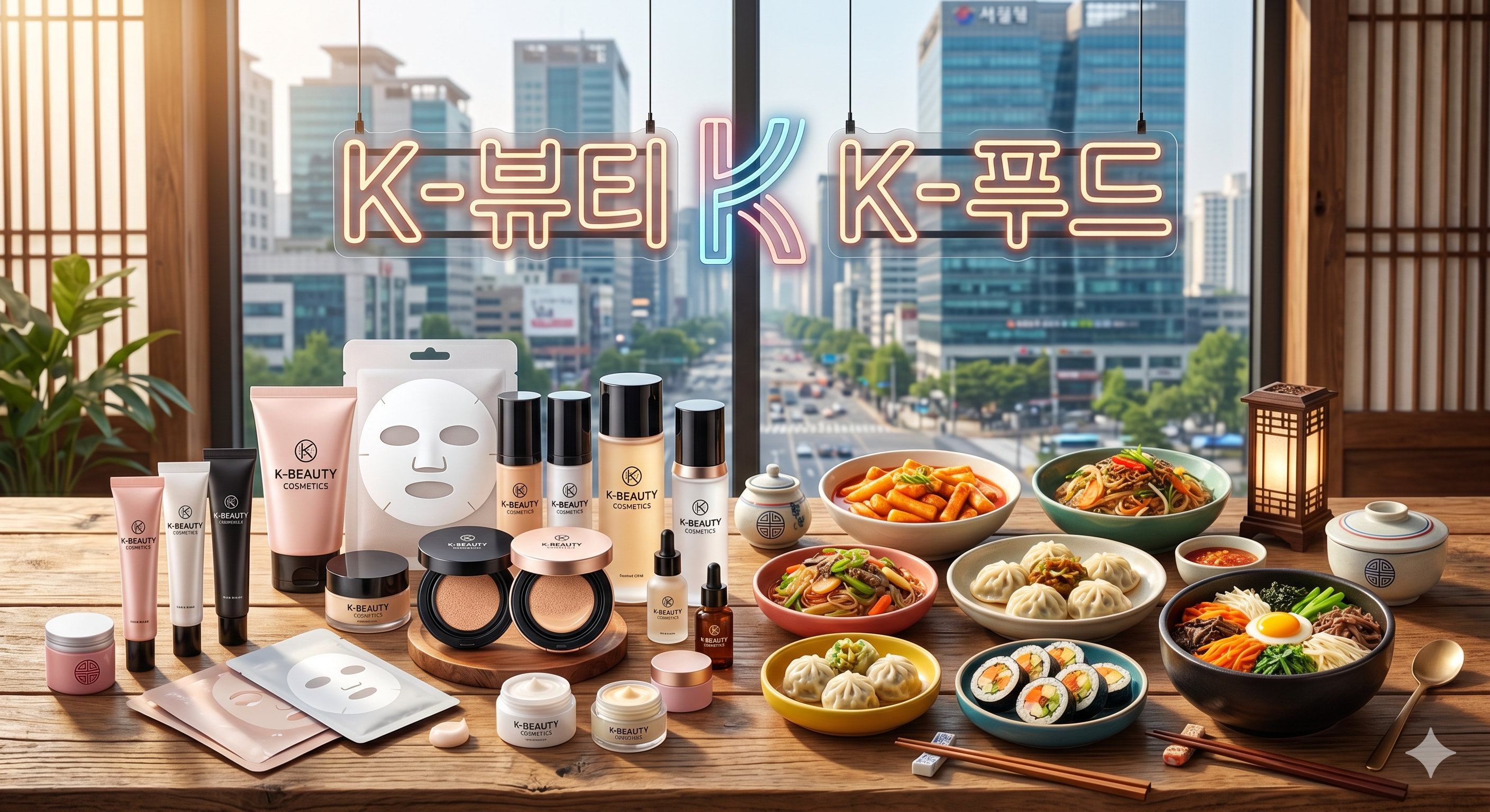 K뷰티, K푸드