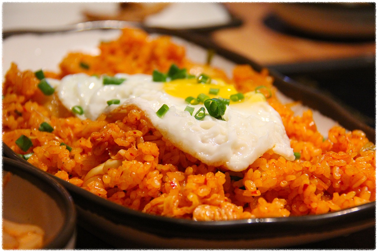 전자레인지 김치볶음밥 레시피