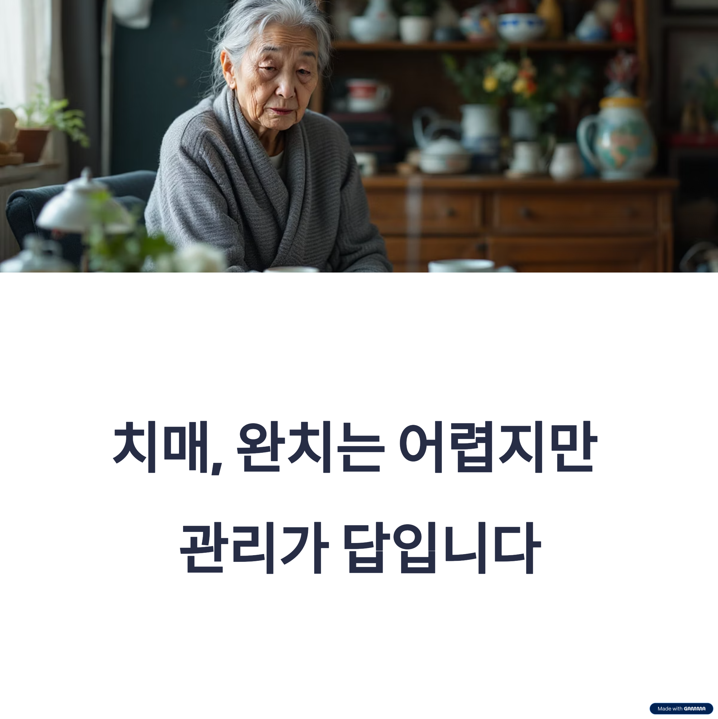 치매 치료법