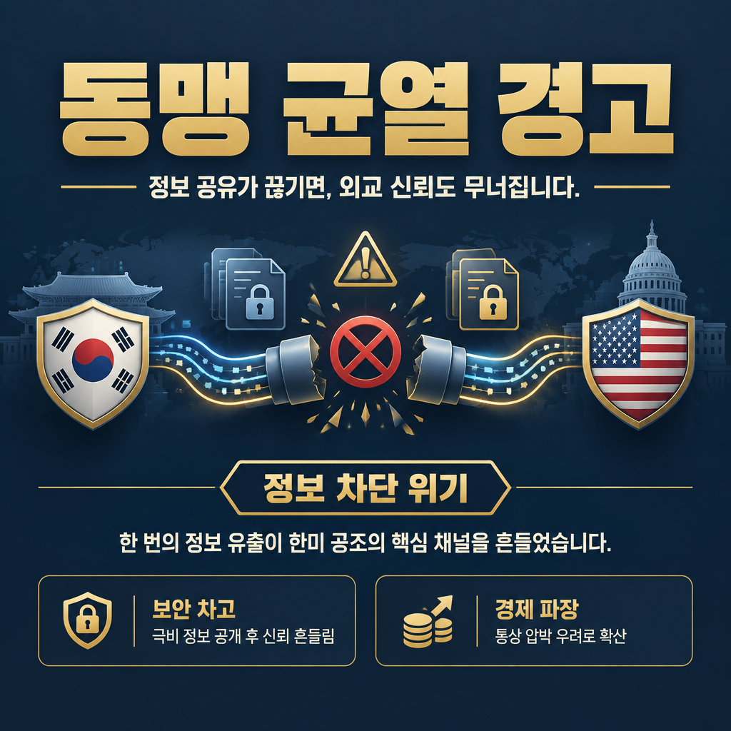 동맹 균열 경고