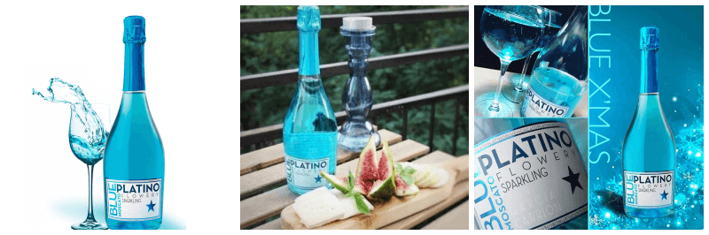 플라티노 블루 모스카토 사진 3개