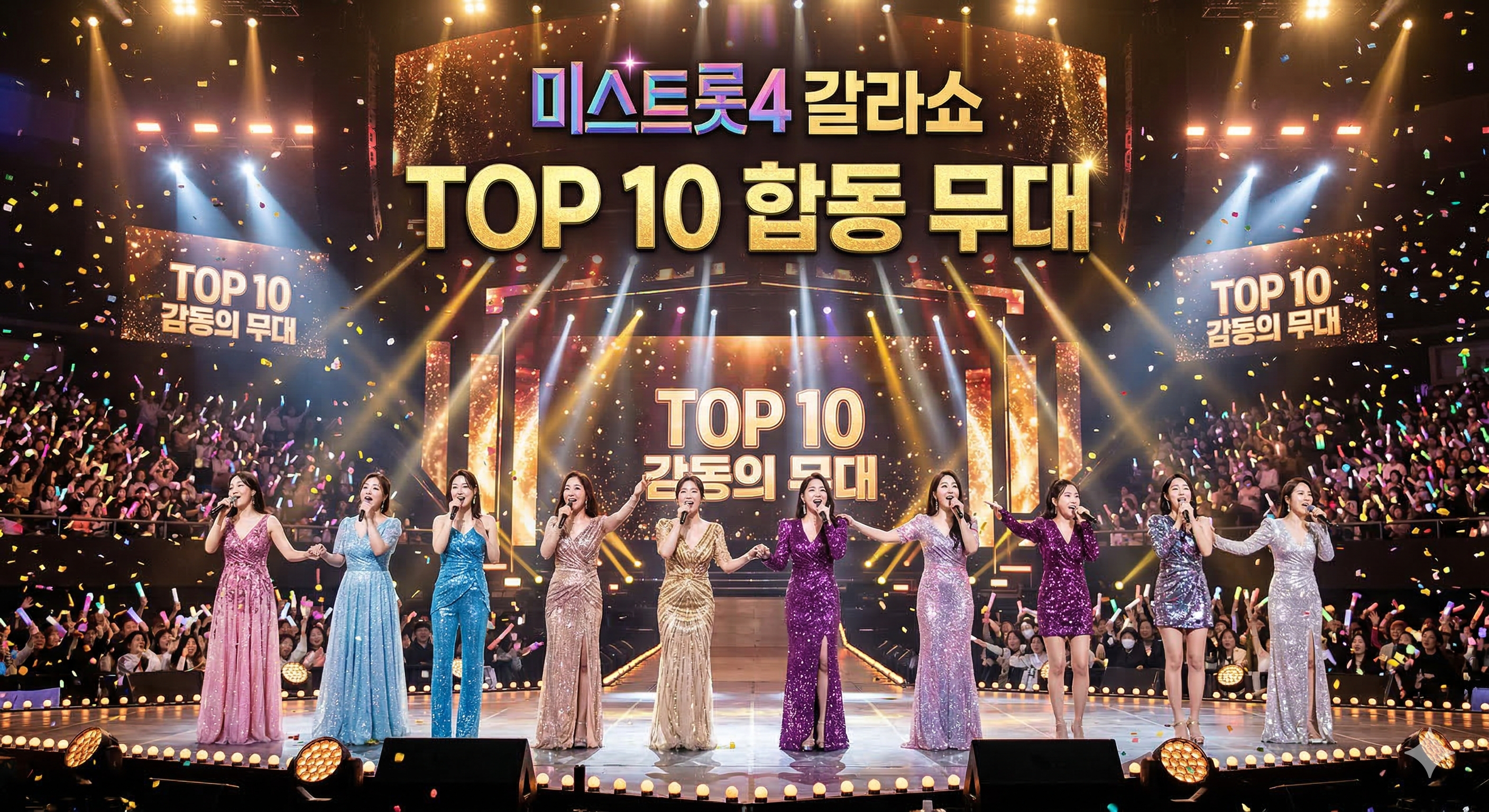 TOP10 레전드 합동 무대