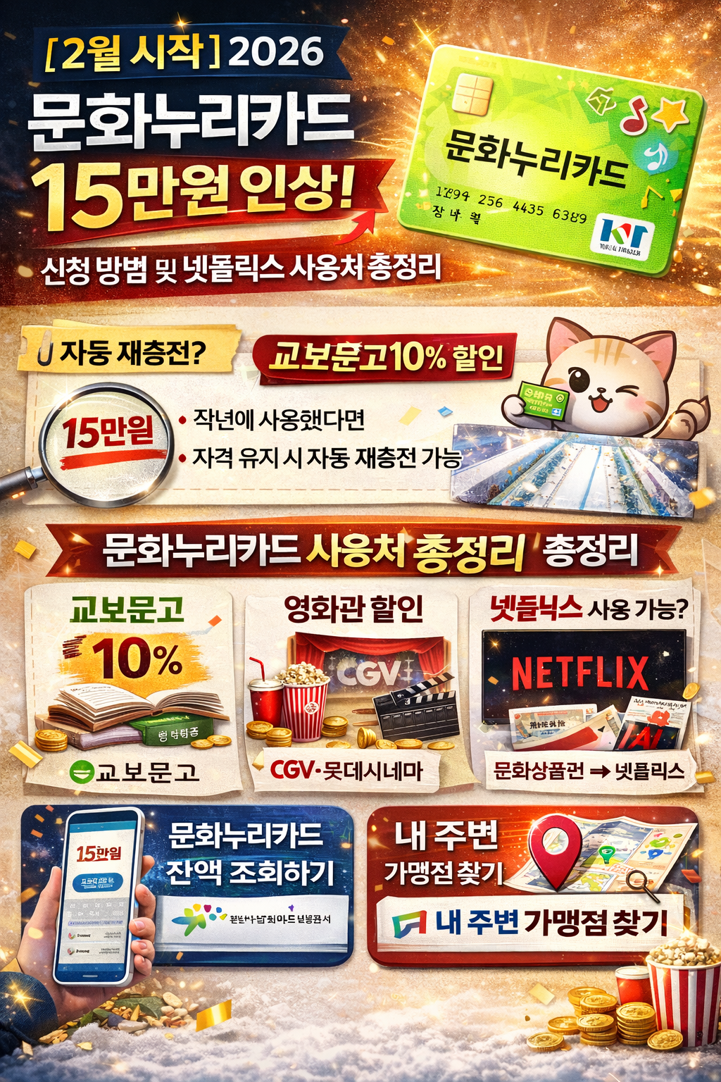 문화누리카드 15만원 인상 관련 사진