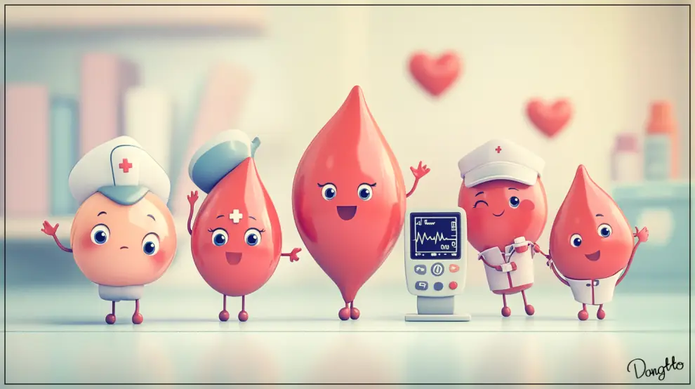 당뇨에-좋은-음식-카무트-효소-효능-당뇨를-캐릭터화-하여-친근하게-표현한-사진