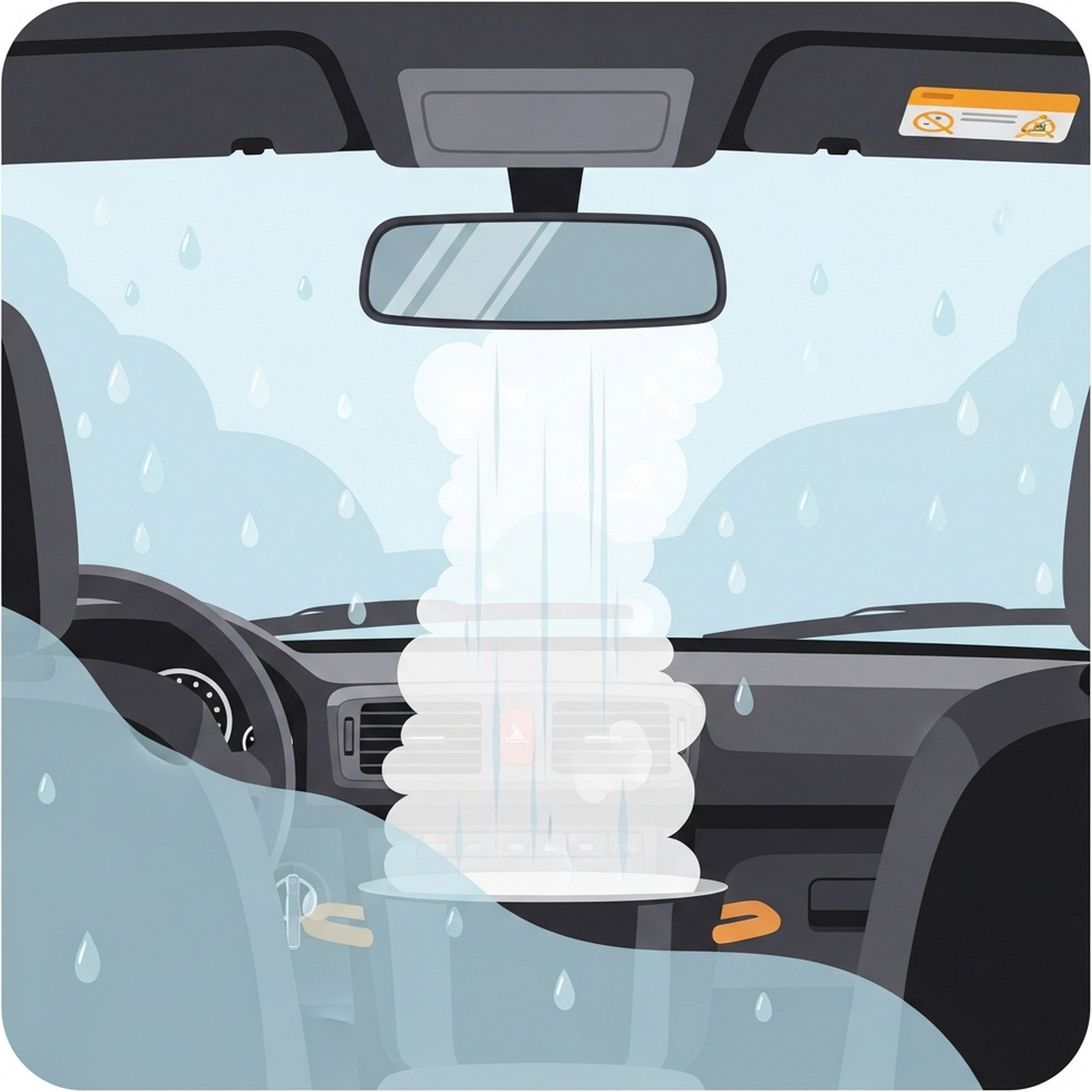 차박 수증기 증가