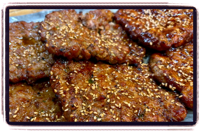 놀라운 토요일 숯불떡갈비 광주 1913송정역시장 메뉴