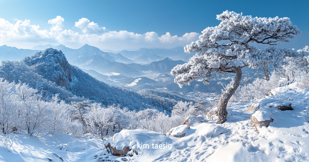 가야산의 사계절