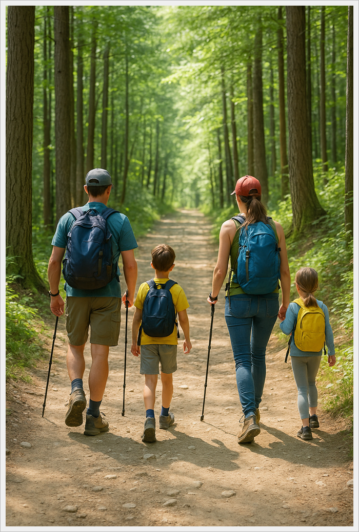 트레킹 이미지입니다.