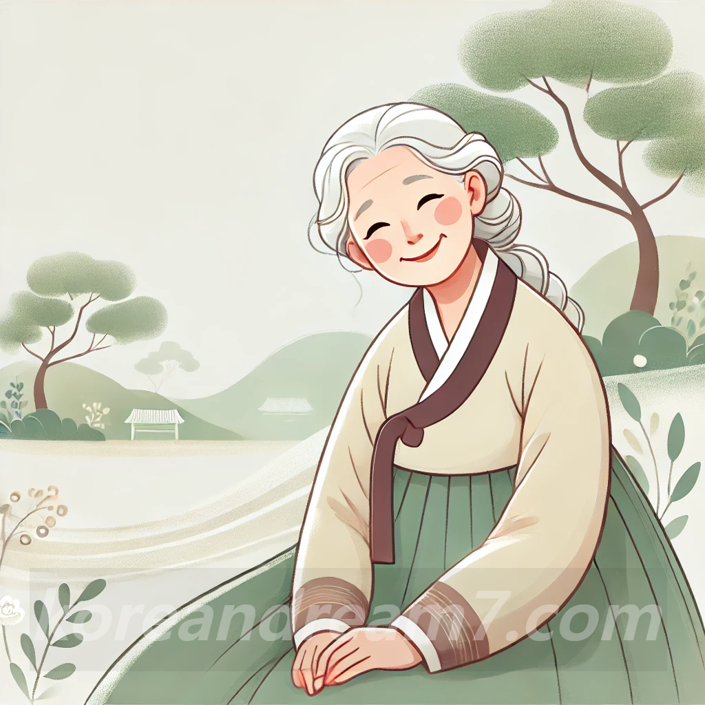 모르는 할머니 꿈