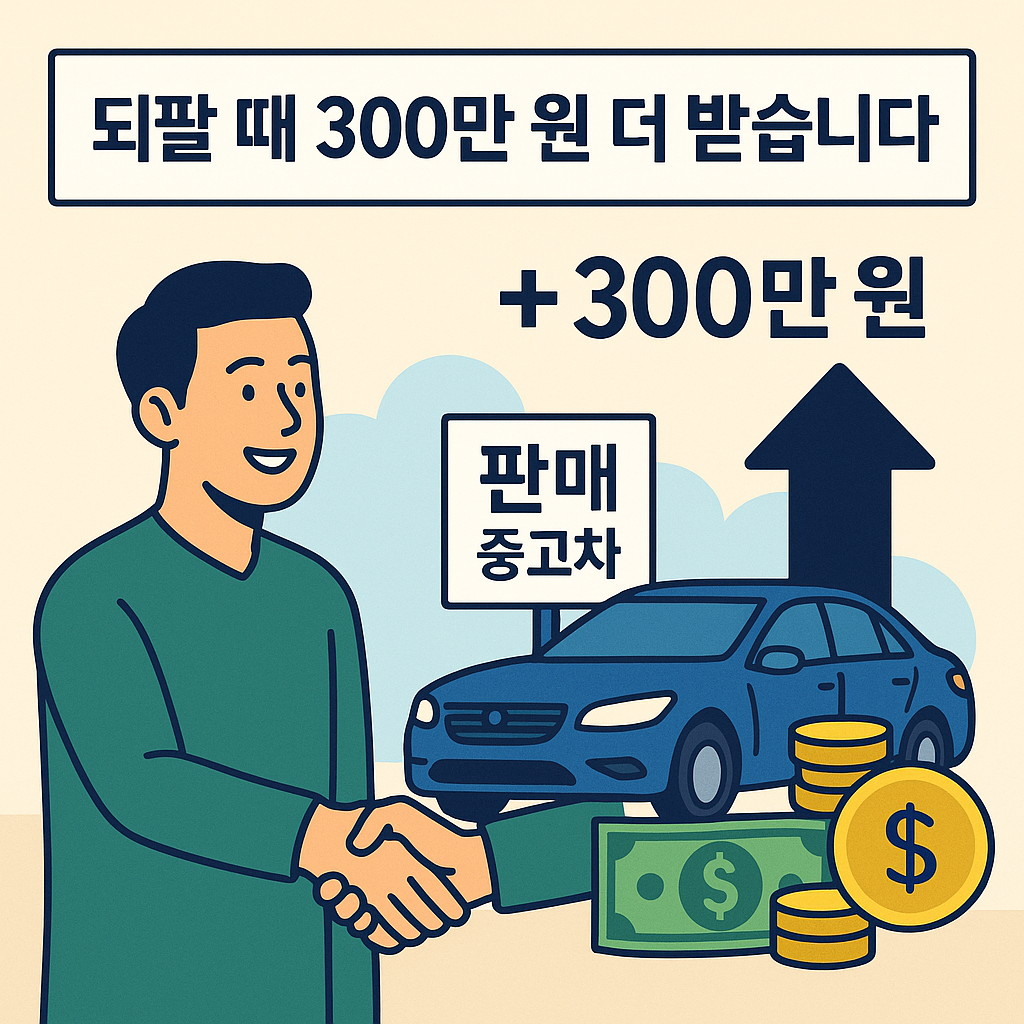 중고차 잔존가치 높이는 관리법, 리스차에도 통한다! 되팔 때 300만 원 더 받습니다
