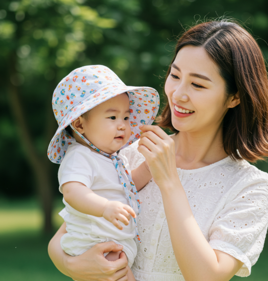 실제 써본 신생아 썬캡 추천