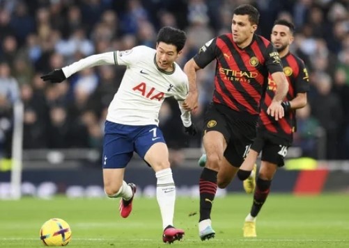 손흥민-토트넘-맨시티-경기-사진3