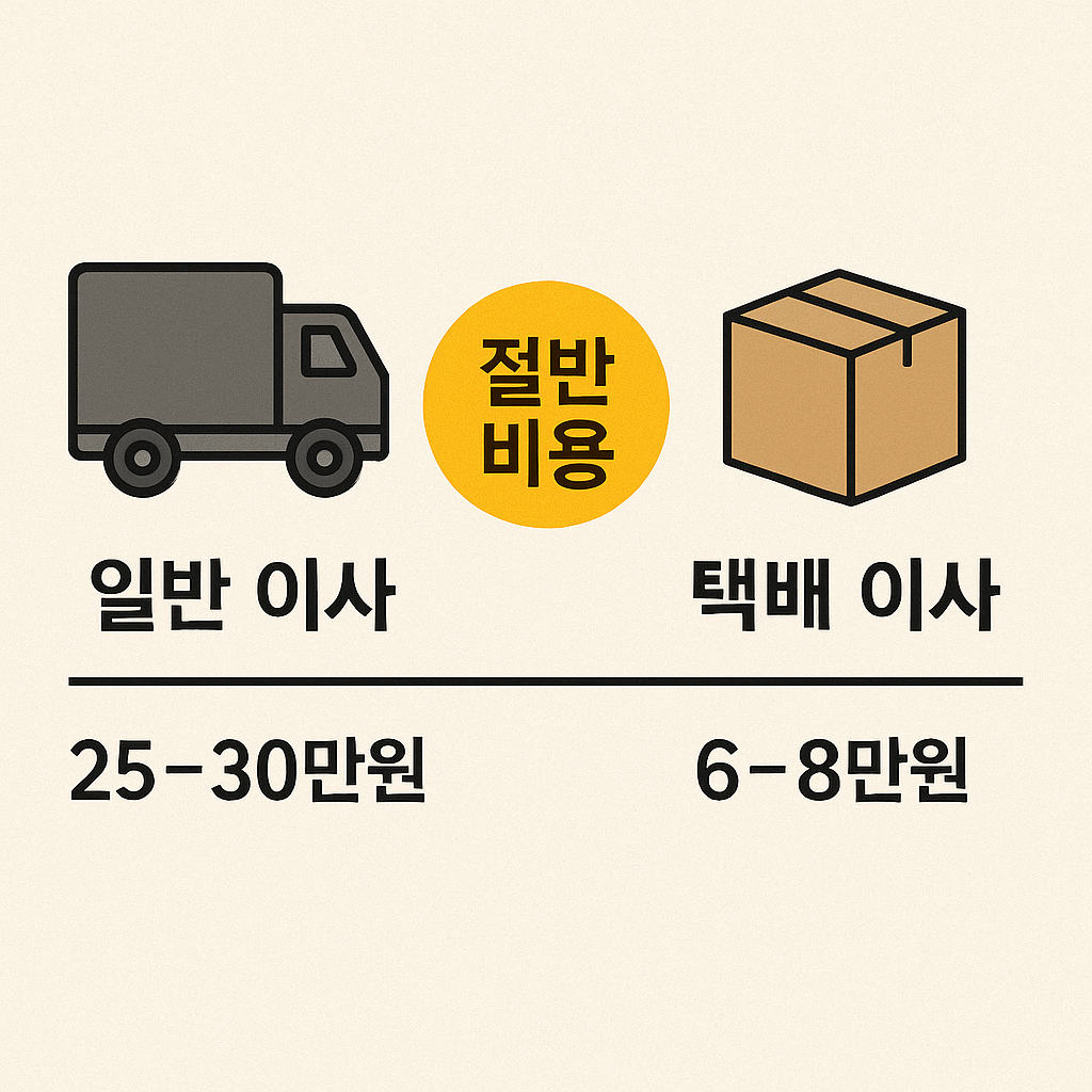 택배 이사 비용