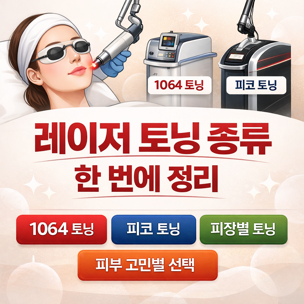 레이저 토닝 종류