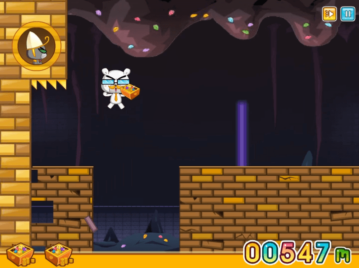 보물을-들고-점프하여-이동하는-화면