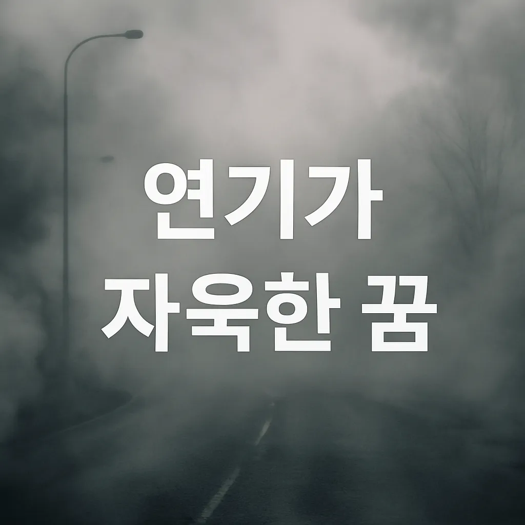 연기가 자욱한 꿈