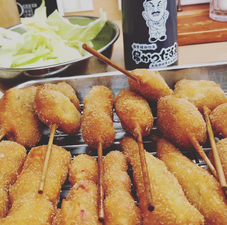 쿠시카츠 다루마 신세카이본점 01