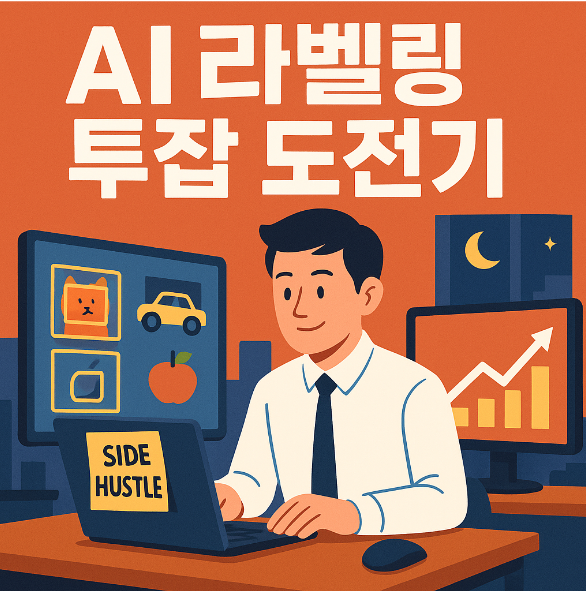직장인 투잡 AI 라벨링 도전기 (직장인, 투잡, 수익)