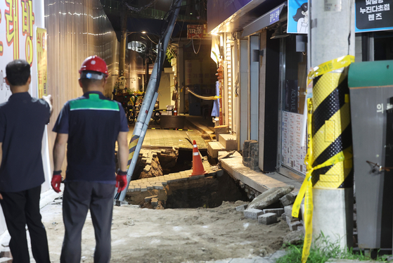 서울 동대문구 공사장 지반 침하, 주민 안전은?