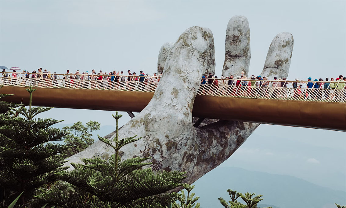 베트남 다낭 골든 브릿지
