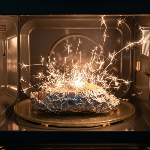 전자레인지 넣으면 안되는 것