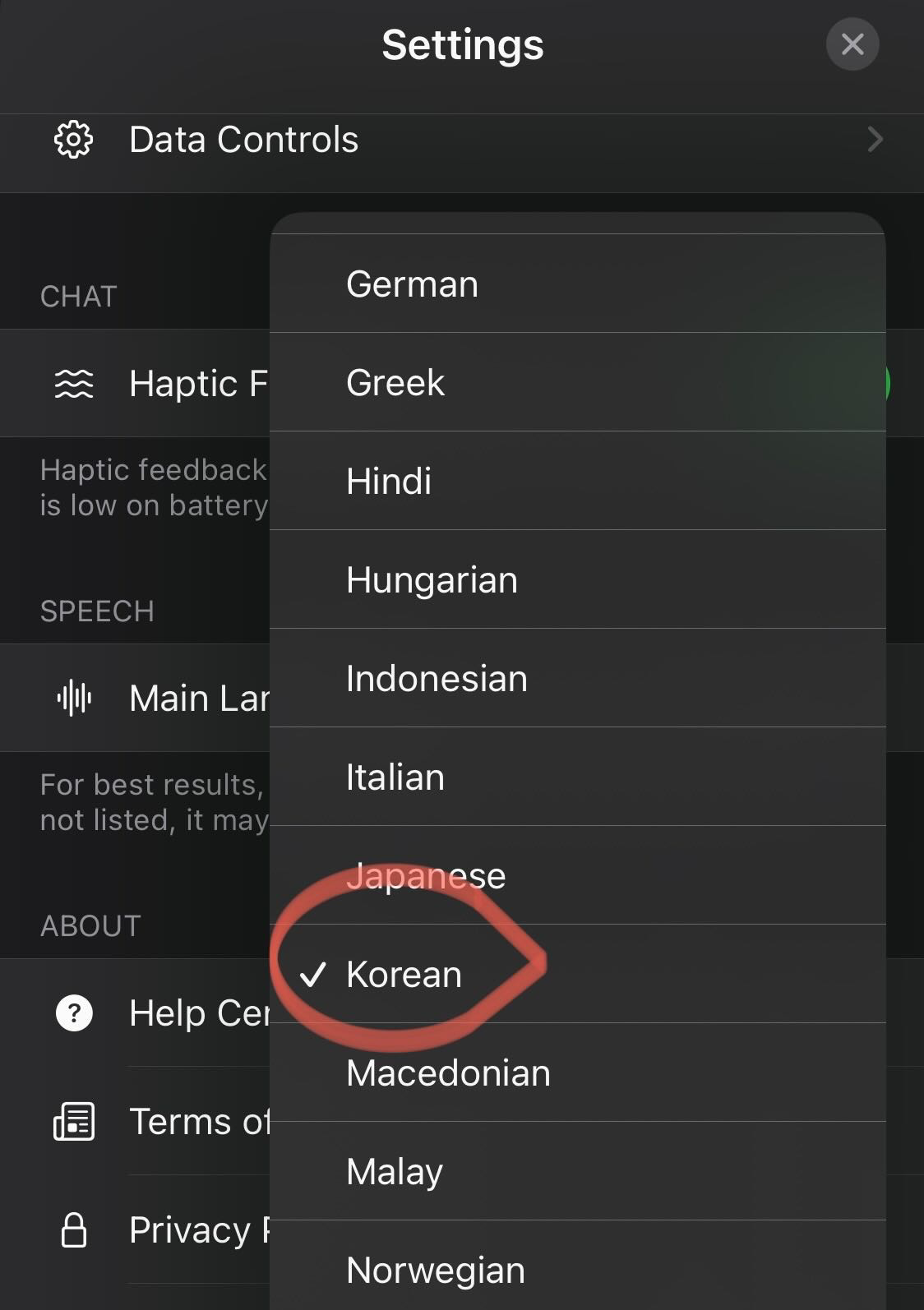 chatgpt for korean