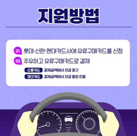 유류구매카드 신청 방법