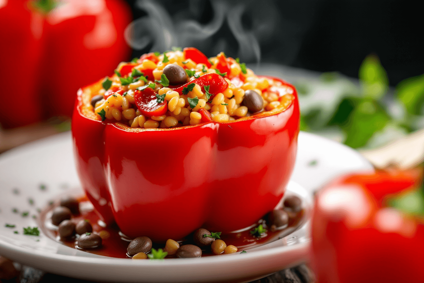 파프리카 사진입니다.