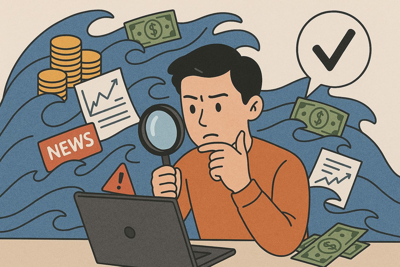 투자 정보의 홍수에서 살아남기: 신뢰할 수 있는 소스 구별법