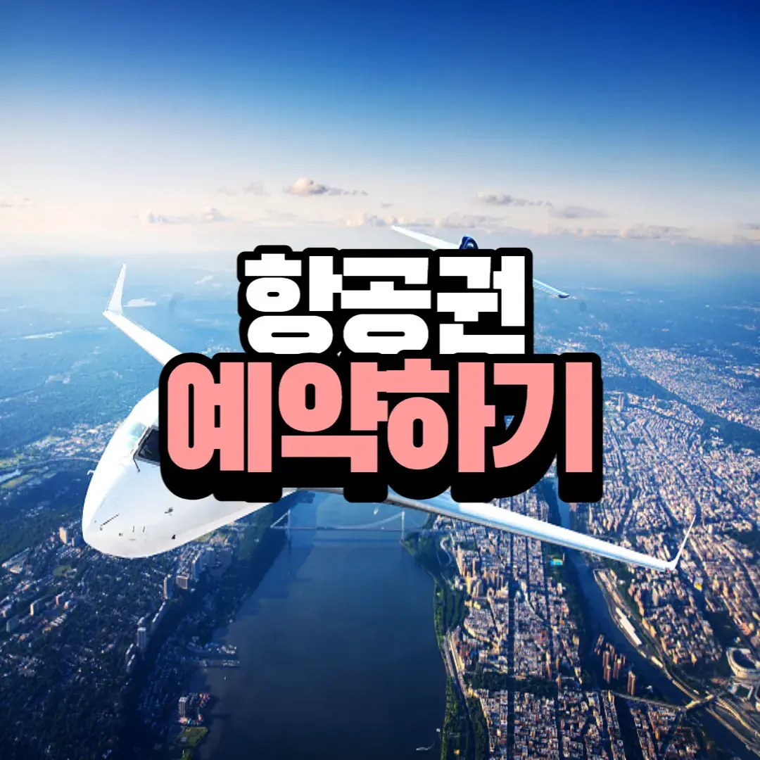 항공권 예약하기