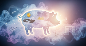 돼지가 나오는 꿈 길몽일까?