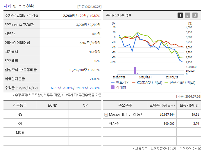 엠브레인_기업개요