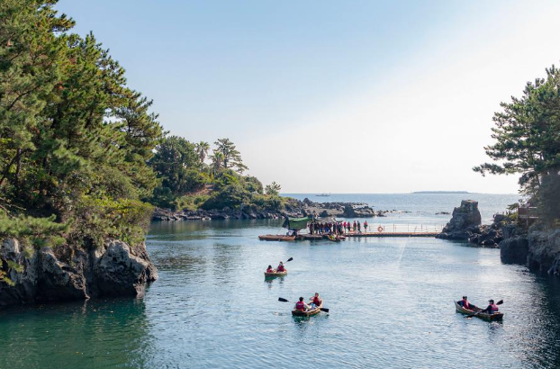 쇠소깍 카약체험