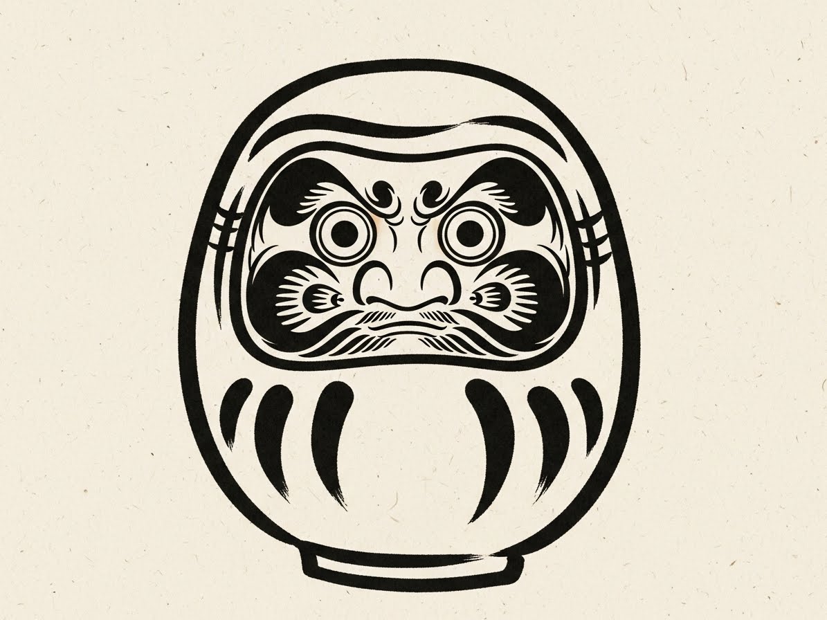 달마 관련 일러스트